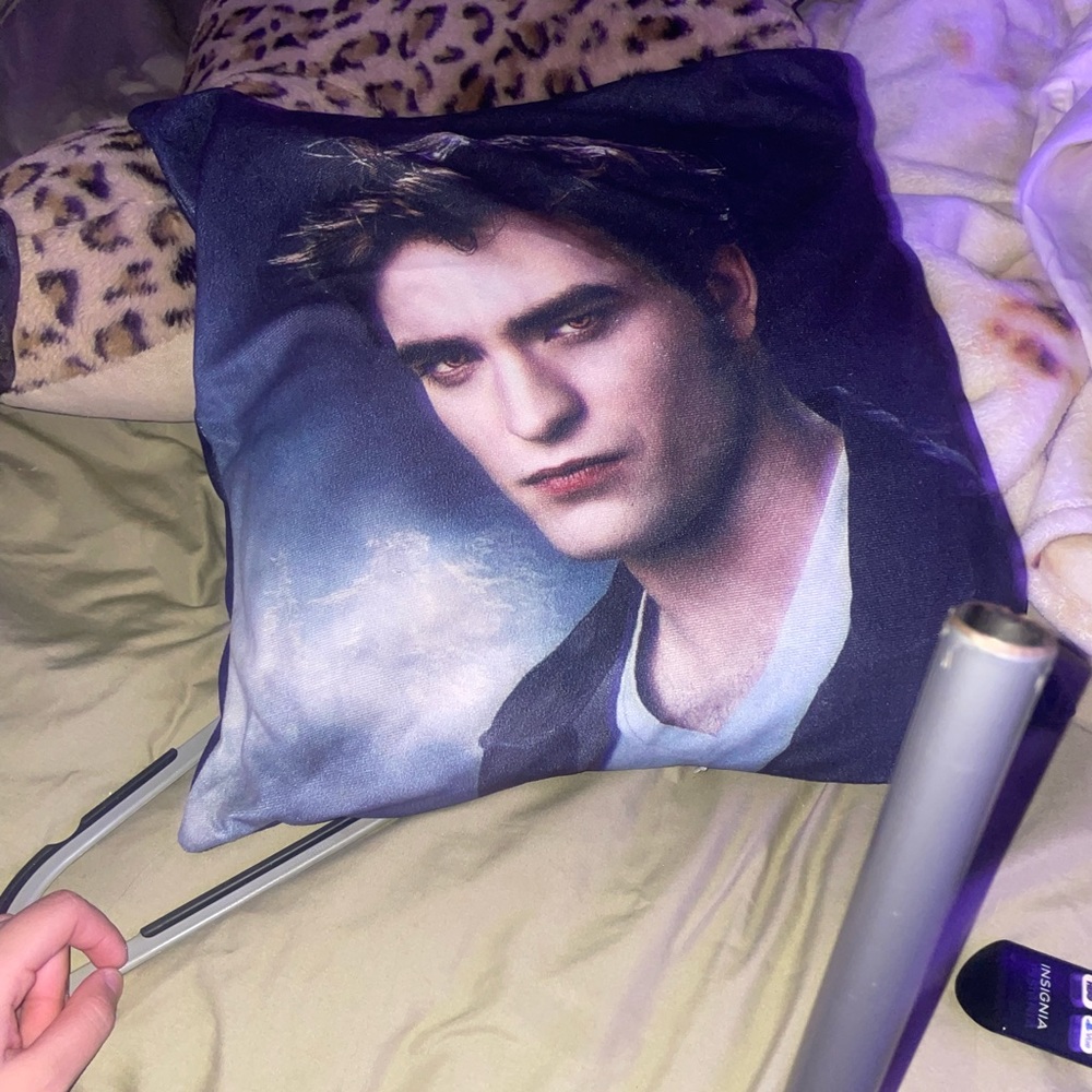 Edward twilight pillow double sided